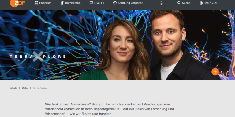 Startbild des ZDF-Beitrags „Schluss mit belastenden Erinnerungen!“